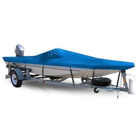 Eevelle Boat Cover ALUMINUM V JON Center Console Inboard Fits 11ft 6in L up to 70in W Royal SCAVJCC1170-RYL